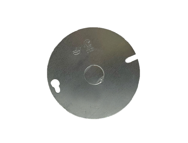 4 In. Round 1/2 In. KO Flat Cover - BX10102 (54C6)