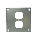 4 In. Square Cover Duplex - BX10202 (8365)