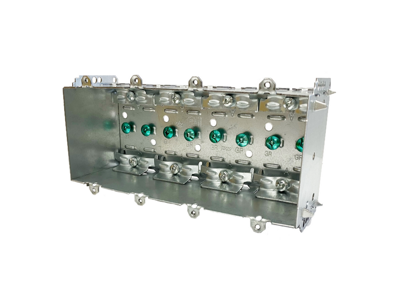Device Box 2-1/2 In. Deep 4 Gang Loomex Clamp - BX10604 (2104-LLE4)