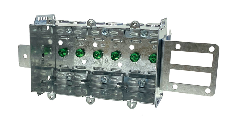 Device Box 3 inches x 2 inches x 2-1/2 inches 37.5 cubic inches. Wraparound bracket for 2-1/2 In. and 3-5/8 In. steel studs With integral support bracket - BX10608 (2104-LSS-3X)