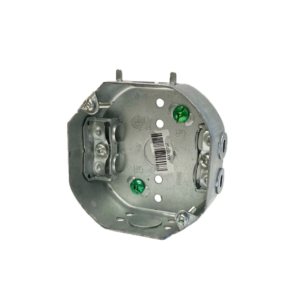 Octagonal Box 1-1/2 In. Deep Bx/Loomex Clamps - BX10702 (54151-LA)