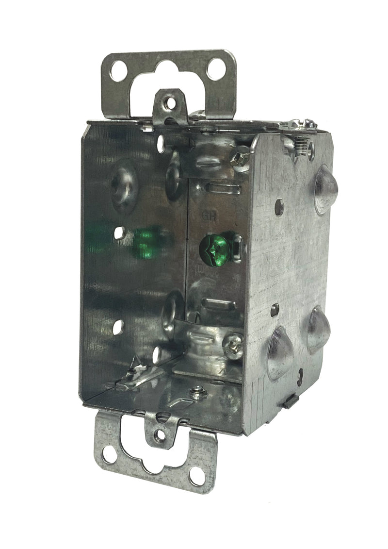 2-1/2" Gangable Device Box With Cable Clamps And Flush Ears - BX11013 (1104-L)