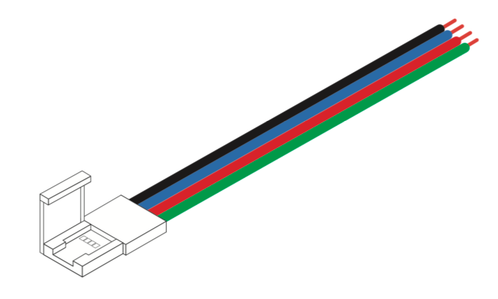 Tapelight connector RGB