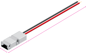 Tapelight connector (non RGB)