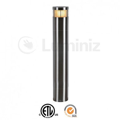 Stainless Steel Garden Bollard - 3ft