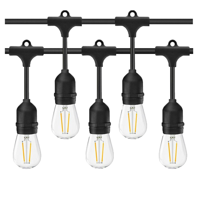 String Light Cable Black (48FT)